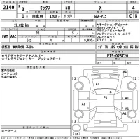 Nissan KICKS лот № 2140 оценка 4  с аукциона в Японии 2