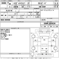 Daihatsu HIJET TRUCK лот № 3040 оценка 3.5  с аукциона в Японии 2