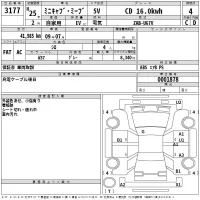 Mitsubishi MINICAB MIEV лот № 3177 оценка 4  с аукциона в Японии 2