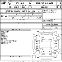 Mitsubishi DELICA D5 лот № 6013 оценка 3.5  с аукциона в Японии 2