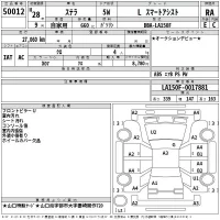 Subaru STELLA лот № 50012 оценка RA  с аукциона в Японии 2