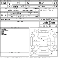 Daihatsu TAFT лот № 3058 оценка 4.5  с аукциона в Японии 2