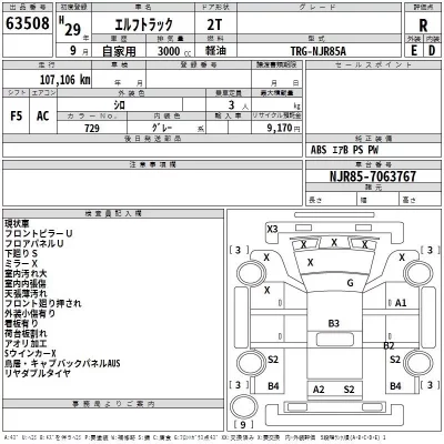 Isuzu ELF  с аукциона в Японии