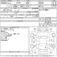 Nissan TEANA лот № 10285 оценка 3.5  с аукциона в Японии 11