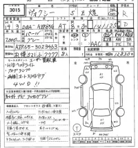 Toyota VOXY лот № 3015 оценка R  с аукциона в Японии 6