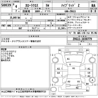 Toyota COROLLA CROSS лот № 50039 оценка RA  с аукциона в Японии 2