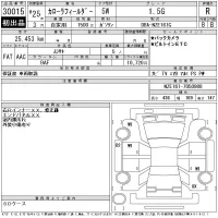 Toyota COROLLA FIELDER лот № 30015 оценка R  с аукциона в Японии 11