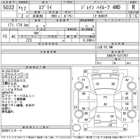 Suzuki EVERY лот № 5032 оценка R  с аукциона в Японии 9