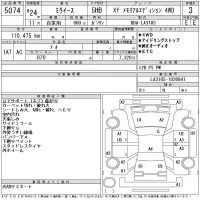 Daihatsu MIRA E S лот № 5074 оценка 3  с аукциона в Японии 11