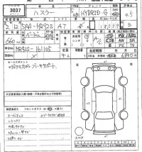 Suzuki HUSTLER лот № 3037 оценка 4.5  с аукциона в Японии 6