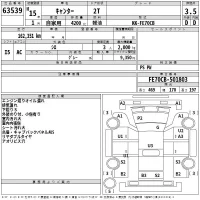 Mitsubishi CANTER лот № 63539 оценка 3.5  с аукциона в Японии 2