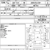 Nissan ELGRAND лот № 7148 оценка RA  с аукциона в Японии 2