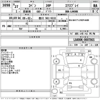 Daihatsu Copen лот № 3098 оценка RA  с аукциона в Японии 2