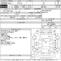 Honda FIT лот № 10355 оценка 3  с аукциона в Японии 11