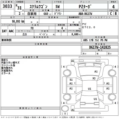 Mazda SCRUM  с аукциона в Японии