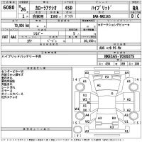 Toyota COROLLA AXIO лот № 6080 оценка RA  с аукциона в Японии 2