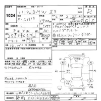 BMW Z3 SERIES лот № 1024 оценка R  с аукциона в Японии 9