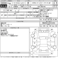 Mercedes-Benz C CLASS WAGON лот № 38008 оценка 3.5  с аукциона в Японии 11