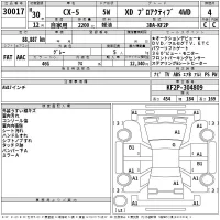 Mazda CX-5 лот № 30017 оценка 4  с аукциона в Японии 2