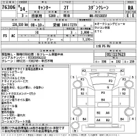 Mitsubishi CANTER лот № 76306 оценка RA  с аукциона в Японии 2