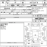 Toyota NOAH лот № 42 оценка R  с аукциона в Японии 2