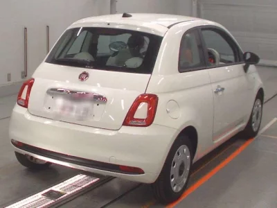 Fiat 500  с аукциона в Японии