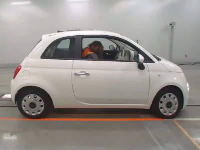 Fiat 500  с аукциона в Японии