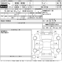 BMW MINI лот № 38043 оценка 4.5  с аукциона в Японии 11
