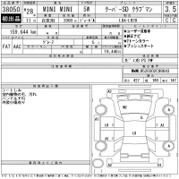 BMW MINI лот № 38050 оценка 3.5  с аукциона в Японии 8