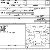 Mazda CAROL лот № 3457 оценка R  с аукциона в Японии 2