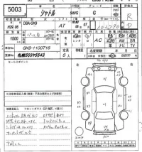Honda SHUTTLE лот № 5003 оценка R  с аукциона в Японии 6