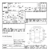 Subaru R2 лот № 536 оценка 3.5  с аукциона в Японии 2