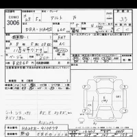 Suzuki ALTO лот № 3006 оценка 3.5  с аукциона в Японии 9