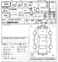 Toyota HIACE REGIUS лот № 5039 оценка 3  с аукциона в Японии 6