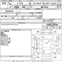Mazda BIANTE лот № 524 оценка 3.5  с аукциона в Японии 2