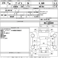 Honda VEZEL лот № 276 оценка 3.5  с аукциона в Японии 2