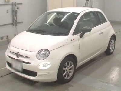 Fiat 500  с аукциона в Японии
