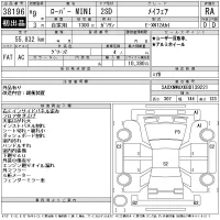 Rover MINI лот № 38196 оценка RA  с аукциона в Японии 11
