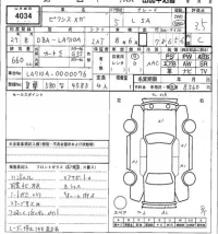 Toyota PIXIS MEGA лот № 4034 оценка 3.5  с аукциона в Японии 7