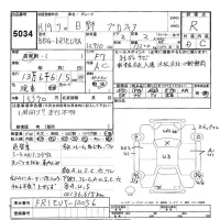 Hino PROFIA лот № 5034 оценка R  с аукциона в Японии 9
