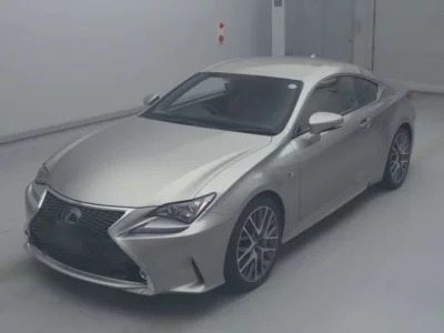 Lexus RC  с аукциона в Японии