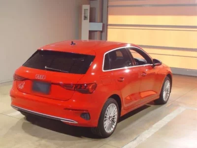 Audi A3  с аукциона в Японии
