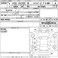 Citroen C5 лот № 32056 оценка 4  с аукциона в Японии 2