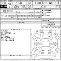 Subaru FORESTER лот № 3196 оценка R  с аукциона в Японии 11