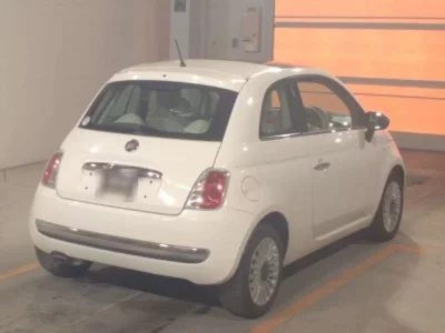 Fiat 500  с аукциона в Японии