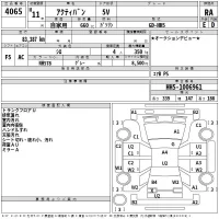 Honda ACTY VAN лот № 4065 оценка RA  с аукциона в Японии 2