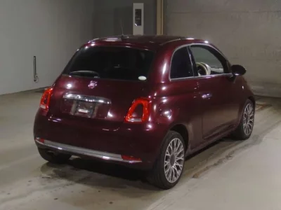 Fiat 500  с аукциона в Японии