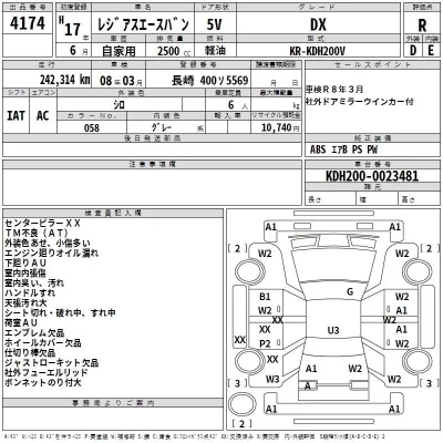Toyota REGIUS ACE VAN  с аукциона в Японии