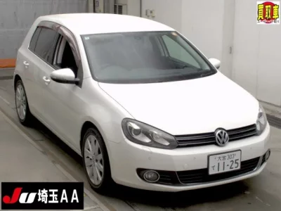 Volkswagen GOLF  с аукциона в Японии
