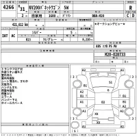Nissan NV200 лот № 4266 оценка R  с аукциона в Японии 2